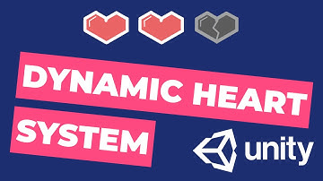 Dynamic Heart System in Unity | 3D/2D Game Dev Tutorial