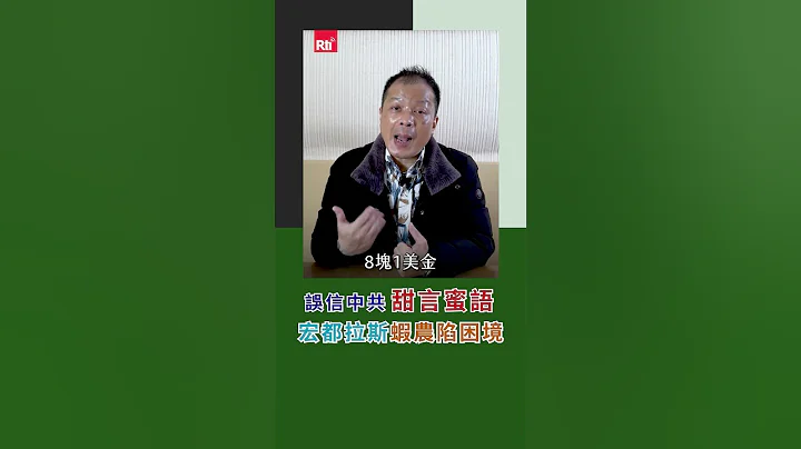 誤信中共甜言蜜語 宏都拉斯蝦農陷困境｜Rti腦癢央 #shorts - 天天要聞