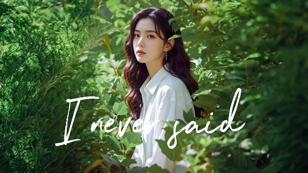 I never said -  Zhy Zhujing Song  Good Emotional Vibes [ Music Audio ]