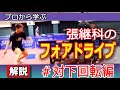張継科から学ぶフォアドライブ（対下回転）[Eng Sub] Zhang Jike-Learning how to play a Forehand topspin(loop)