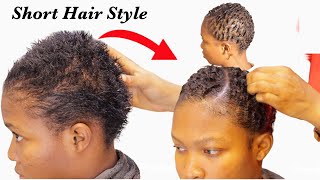 Hairstyle For Short Hair / Must Try | Simple Hairstyle For Short Hair / Short Curly Hair by ONYINYE OKEKE TV 2,668 views 9 months ago 9 minutes, 3 seconds