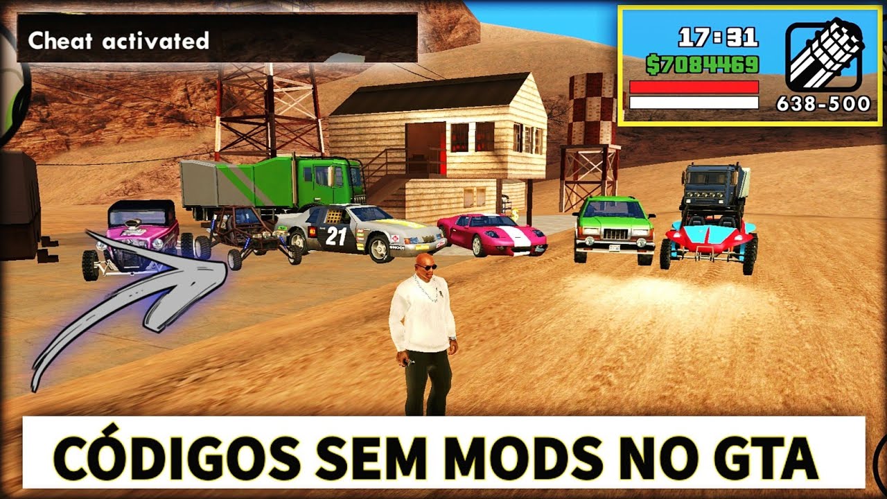 Códigos e tutoriais do GTA San Andreas - Pessoal eu deixo esse