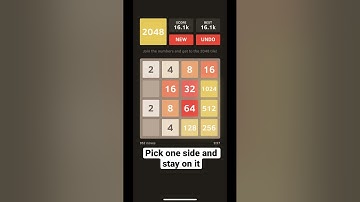 How to EASILY win 2048