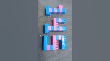 ASMR Building blocks lego / Number One hundred and forty five