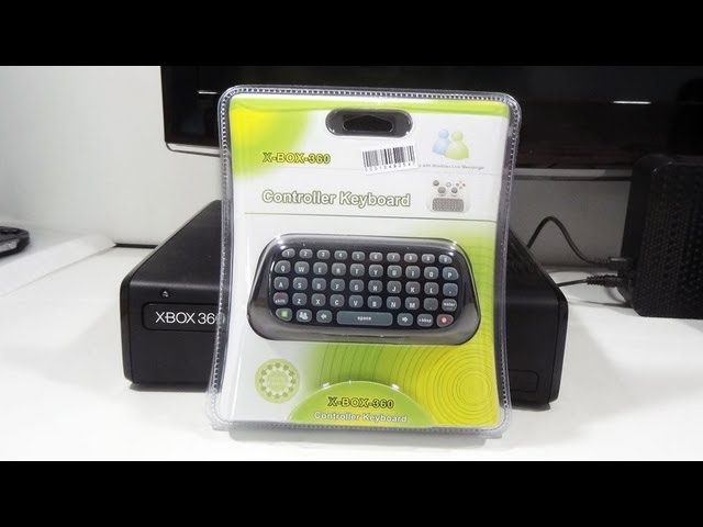 Teclado chatpad para xbox-360 branco - não oficial