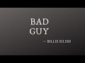 Billie eilish  mishi chwan  bad guy by lalechitaxd