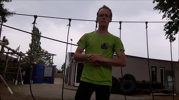 Survivalrun Tutorial Techniek 014 Apenhang: wedstrijd techniek