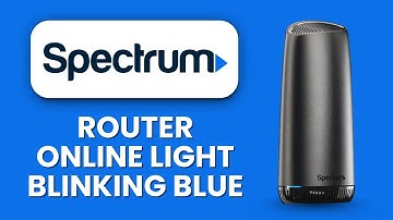 Spectrum Router Online Light Blinking Blue ⚠️ Cable Fix