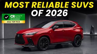 Consumer Reports Best SUVs for 2026 (Only 5 Made the Cut)