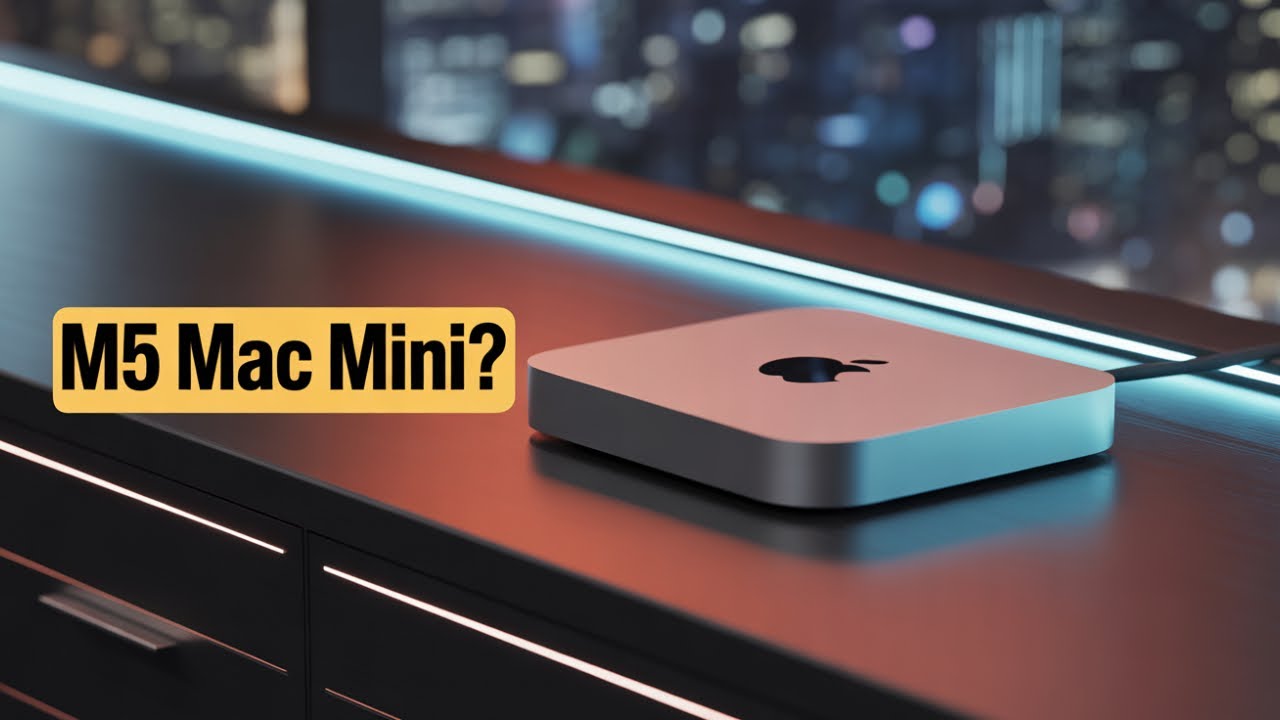 Mac Mini M5 Leaks: 40% Faster... But There's One HUGE Problem - YouTube