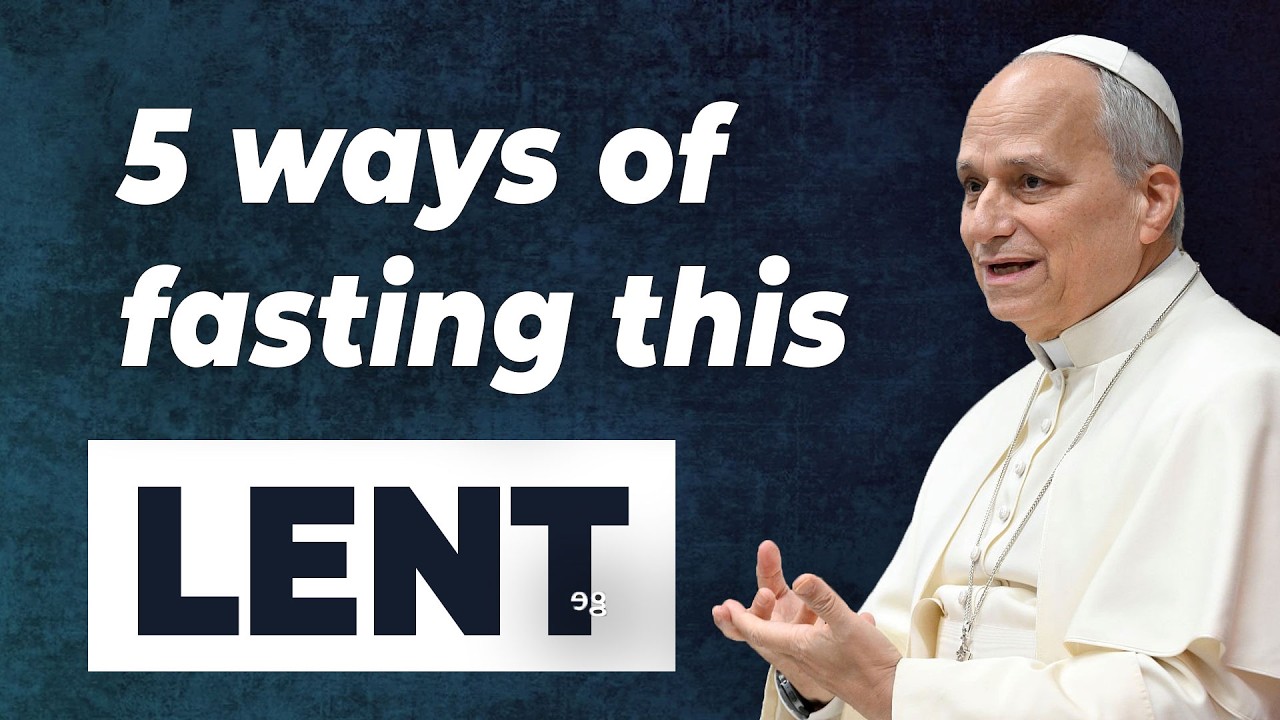 5 видов поста на этот Великий пост — вызов Папы Льва XIV