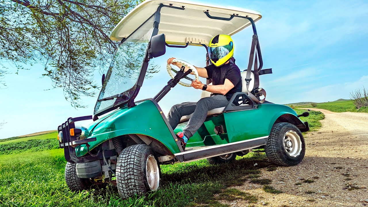 TRUCOS | Comprar un Carrito de Golf Roto y Arreglarlo con Poco Dinero (Matriculado)