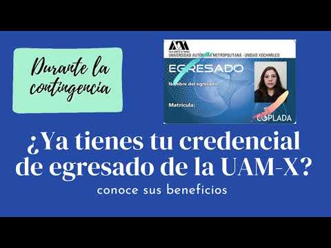 Credencial Egresado UAM-X