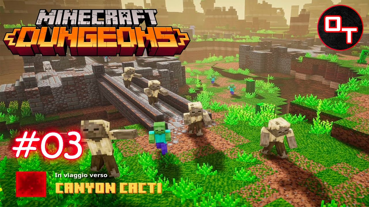 Minecraft Dungeons #03 | Canyon Cacti | Gameplay ITA - YouTube