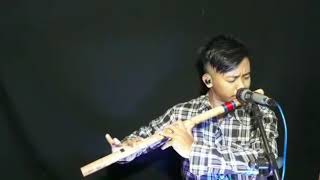 Terhanyut dalam kemesraan (Cover) suling