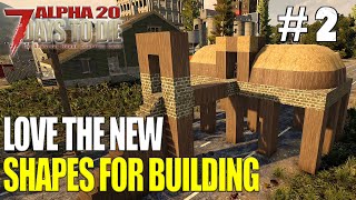 Shaping Our Base & Fun With Early Game Pipe Baton - 7 Days To Die Survival Game Alpha 20 Part 2 screenshot 5