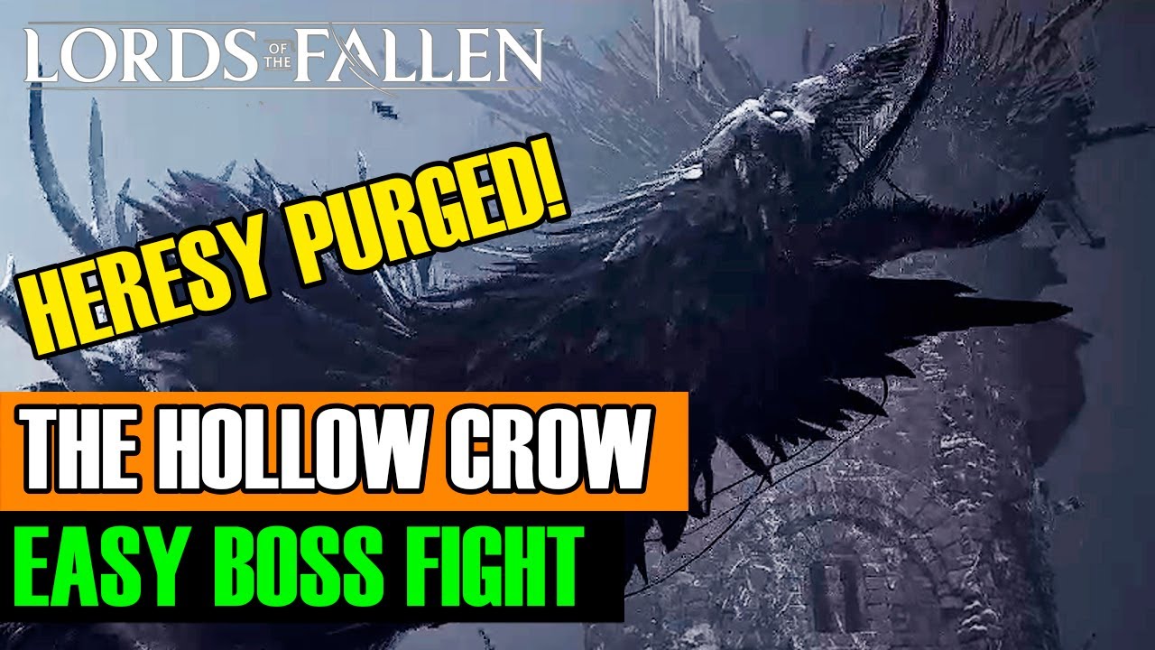 [lotf] THE HOLLOW CROW | BOSS FIGHT | LORDS OF THE FALLEN - YouTube