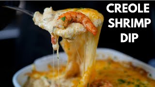 This Creole Shrimp Dip is Addictive (Guaranteed Crowd Pleaser) - Quick & Easy Appetizer Recipe