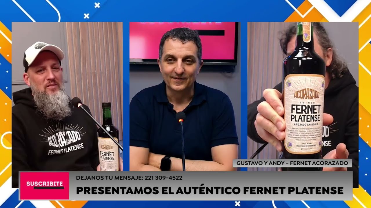 Primer fernet platense: vecinos de Parque Sicardi crearon "Acorazado" con hierbas locales