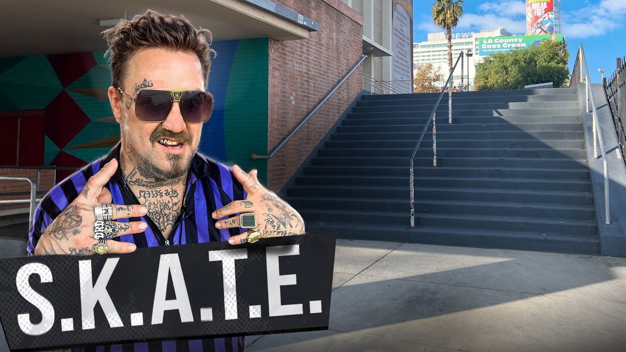 World's Most Dangerous Game of Skate! Ft. Bam Margera