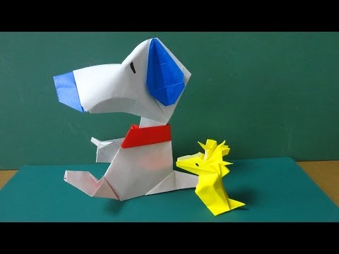 折り紙 スヌーピー 体 Origami Snoopy Body Youtube