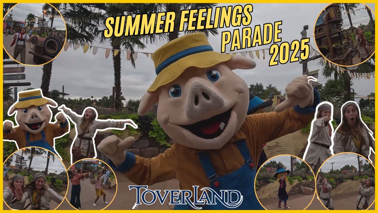 Summer Feelings Parade (Toverland) 17-08-2025 (Met veel interactie)