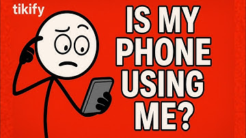 Is My Phone Using Me? | Funny Stick Figure Animation About Phone Addiction