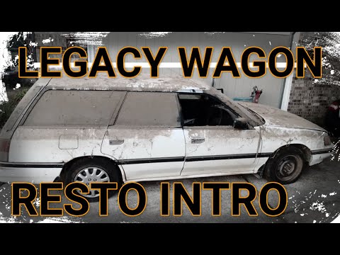 1991 Subaru Legacy Wagon Postal restoration introduction