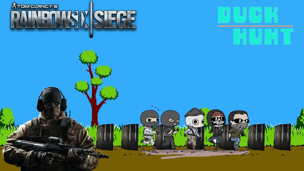 Rainbow Six Siege: Glaz Duck Hunt (Funny Moments) [Mini Game] - YouTube