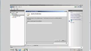 How to create a self signed certificate on a Windows 2008 R2 server