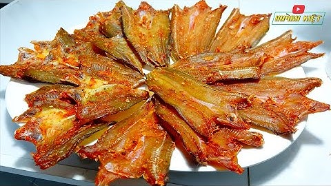 KHÔ CÁ LÓC ❤️😋💚 KHÔ CÁ PHI vừa ăn thơm ngon, màu đẹp tự nhiên, cách làm đơn giản, để được lâu