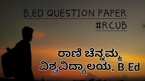 B.Ed 3rd sem #rcub  Science 2021