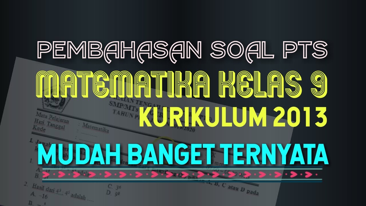 Soal Fungsi Kuadrat Smp Kelas 9 Kurikulum 2013 Doc