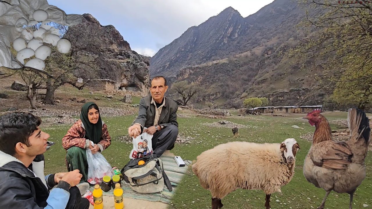 🌄 The Real Nomadic Life of Beniamin in the Mountains 🌄