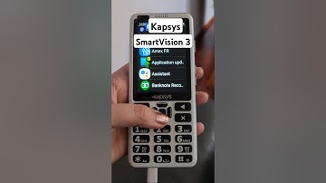 Blind & visually impaired phone | #smartphone #lowvision #kapsys #smartvision3 #blind