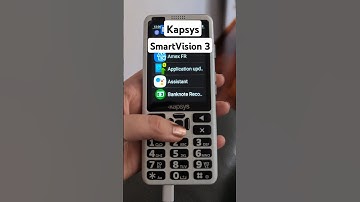 Blind & visually impaired phone | #smartphone #lowvision #kapsys #smartvision3 #blind