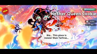 Bells of Oblivion Gacha: Nether Queen Cookie Legendary + Beascuit & Topping - Cookie Run Kingdom