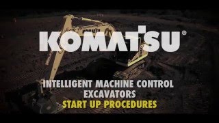 Intelligent Machine Control Kwick Tips: Excavator Start Up Procedures
