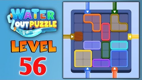 Water Out Puzzle Level 56 Game Walkthrough