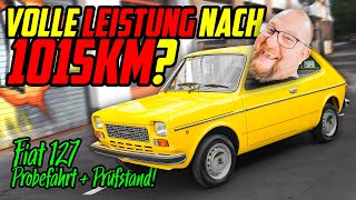 Wie fährt ein 47 JAHRE alter NEUWAGEN? - Fiat 127 Special - Marcos Sonntagsausflug!