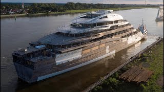 New Megayacht Hull of Project Deep Blue