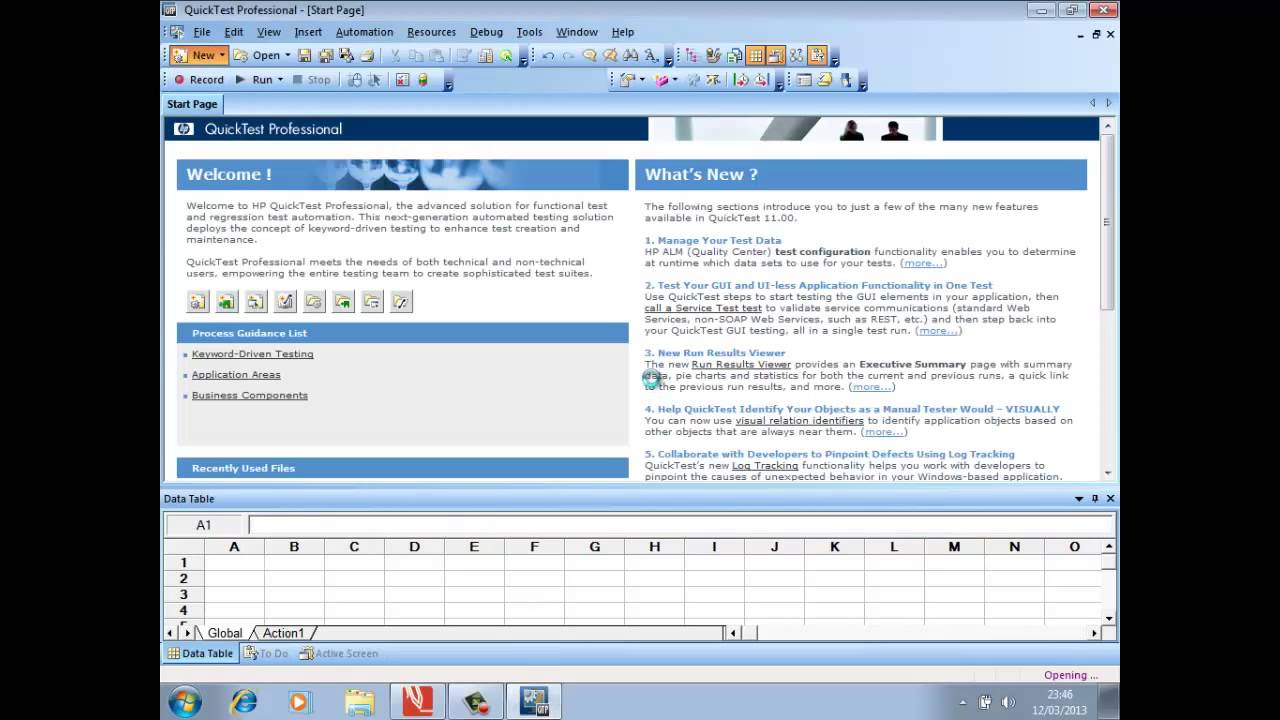 Qtp Tutorial QTP Tutorial 1 (Recording Modes) by www.exploreqtp.com - YouTube