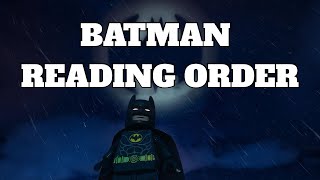 The Definitive Batman Reading Order
