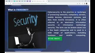 Cybersecurity Final Project: Website
