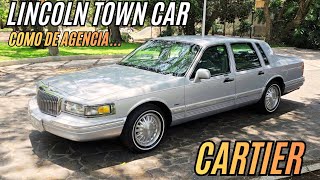 Lo Saqué De Una Agencia Lincoln de 1996 y Me Traje Este Town Car Al Futuro. CONSERVADO TOTAL.