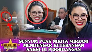 Download Lagu SENYUM PUAS NIKITA MIRZANI MENDENGAR KETERANGAN SAKSI DI PERSIDANGAN MP3 Download Lagu SENYUM PUAS NIKITA MIRZANI MENDENGAR KETERANGAN SAKSI DI PERSIDANGAN MP3