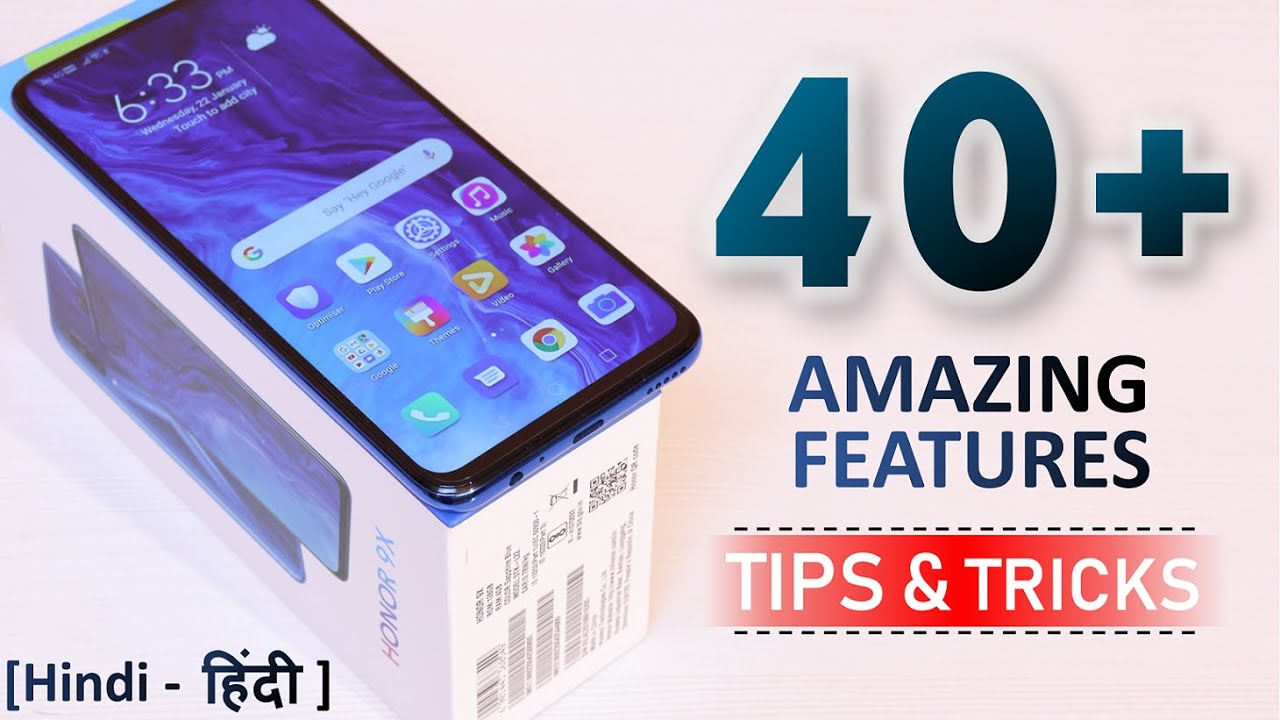 9x Tips Honor 9X Tips & Tricks | 40+ Special Features - TechRJ - YouTube