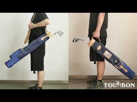 Tourbon Canvas Lightweight Golf Bag