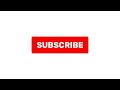Free Youtube Subscribe Button Animation | Like, Subscribe, Bell Icon Overlay