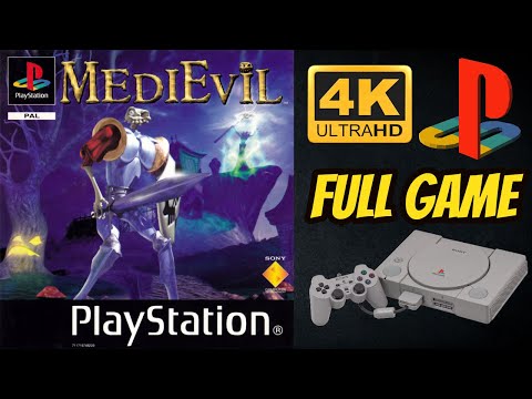 MediEvil | PS1 | 4K60ᶠᵖˢ UHD🔴| 100% ALL CHALICES Longplay Walkthrough Playthrough Full Movie Game